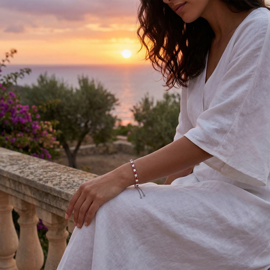 Bracciale Tennis Donna Argento 925 con Zirconi – Luglio