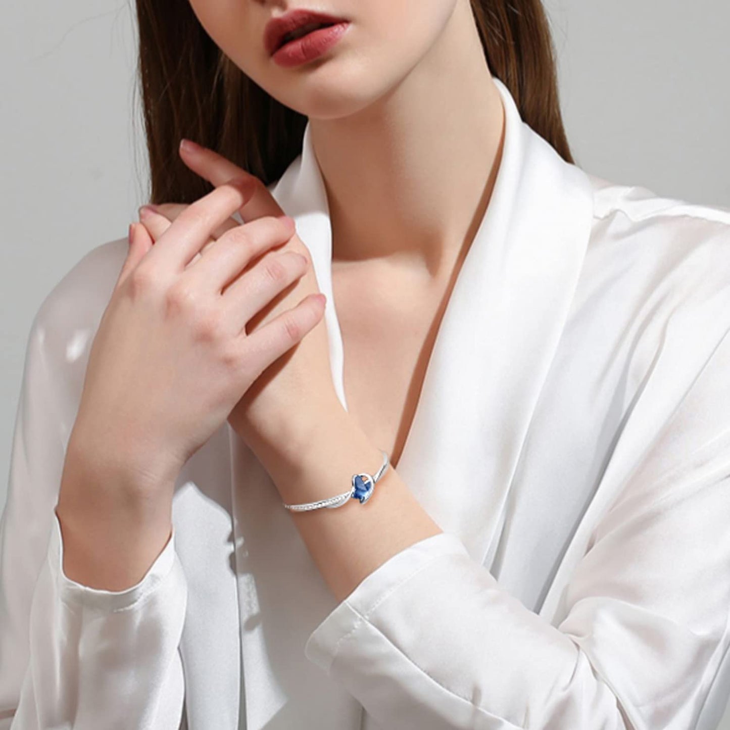 Bracciale Donna con Farfalla – Zircone 5A – Regolabile