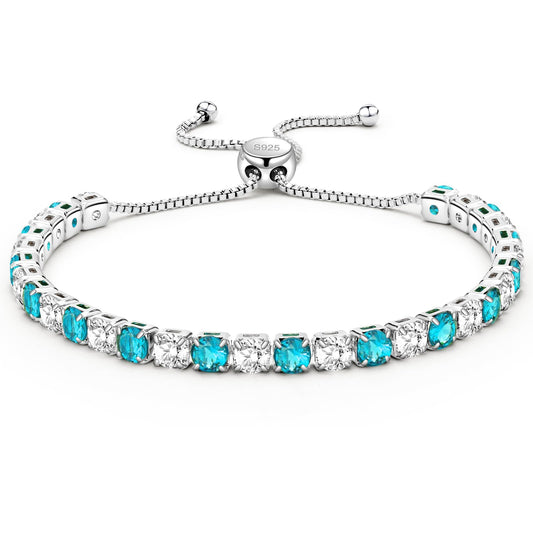 Bracciale Tennis Donna Argento 925 con Zirconi – Marzo