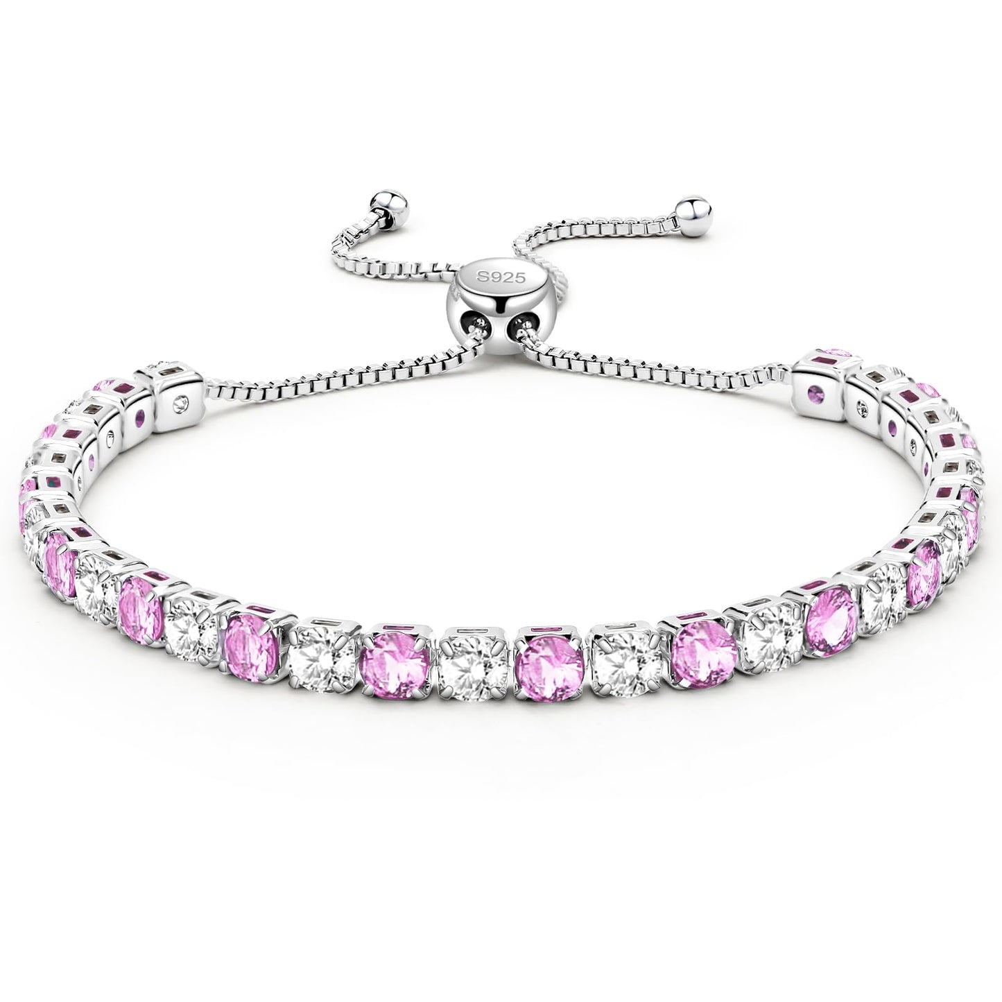 Bracciale Tennis Donna Argento 925 con Zirconi – Ottobre