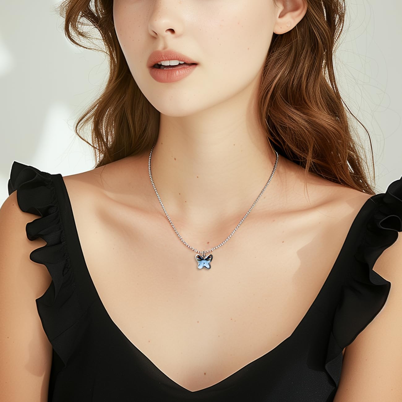 Collana Farfalla Donna in Argento 925