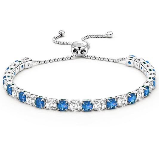 Bracciale Tennis Donna Argento 925 con Zirconi – Settembre