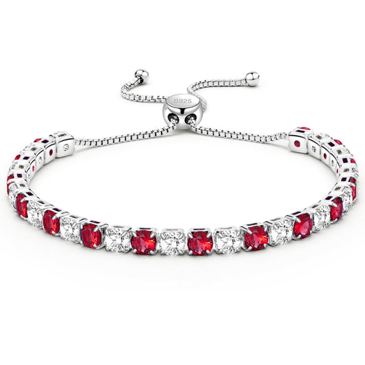 Bracciale Tennis Donna Argento 925 con Zirconi – Luglio